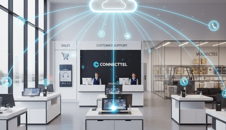 Central telefónica cloud para lojas: atendimento por secção e gestão de chamadas em horas de pico