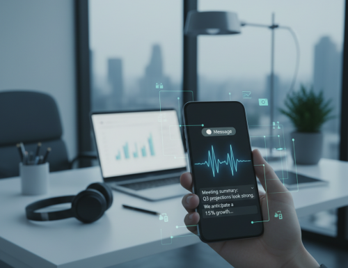 Transcrição de mensagens de voz por IA: nunca mais perca um recado importante