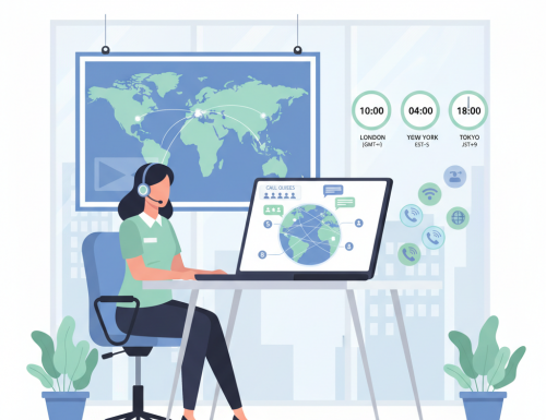 Central telefónica virtual para agências de viagens: filas, horários e chamadas internacionais